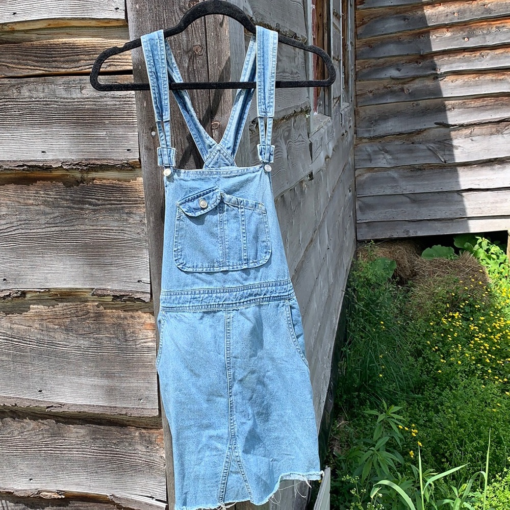 Vintage overall dress